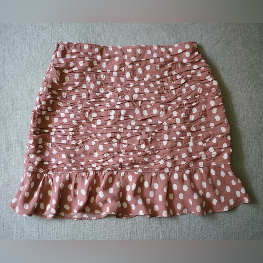 Abercrombie & Fitch Polka Dot Mini Skirt (size S)